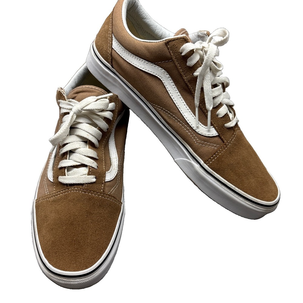 Vans Unisex Old Skool Warm Taupe Men's 10.5 Women's 12